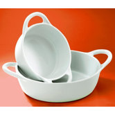 Eden 30 oz. Small Round Gratin Dish