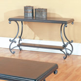 Ashton Brown Cherry Console Table