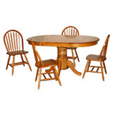 Farmhouse 5 Piece Dining Set
