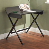 Computer Desk with Back Shelf