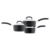 Hard Anodised 3 Piece Cookware Set