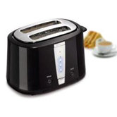 2 Slice Toaster in Black