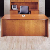 Forte 72" W Bow Front Executive Desk Shell
