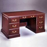 Wyndham 60" Double Pedestal Credenza
