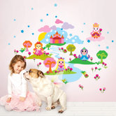 French Bull Princess Wall Decal