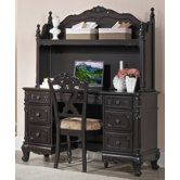 Cinderella Writing Desk and Hutch
