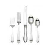 Pointed Antique 5 Piece Flatware Set