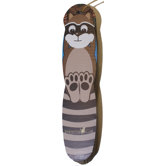 Raccoon Hanging Recycled Paper Scratching Board