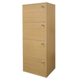 4 Level Bookshelf with Doors