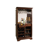Ridgeville Hide a Bar Wine Cabinet