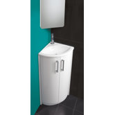 Solo Corner Unit in White