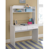 My Space, My Place Writing Desk with Hutch