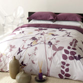 Amanda Purple Duvet Set - Full/Queen