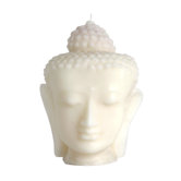 Vanilla Jade Buddha Head Novelty Candle