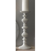 Merin Wood and Resin Candlestick