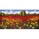 Summer Splendor Wrapped Canvas