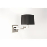 Momo Swing-arm Wall Light in Polished Chrome