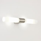 Padova Bathroom Wall Light in Matt Nickel
