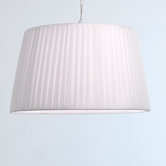 Tag Large Pleated Shade in White