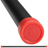 Padded Weighted Bar in Red