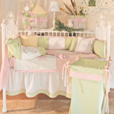 Froggy Pink Crib Bedding Collection