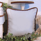 Blue Chocolate Pillow in Blue