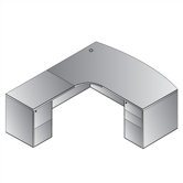 Sonoma Left L-Shaped Computer Corner Desk