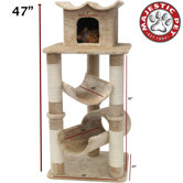 47" Casita Fur Cat Tree