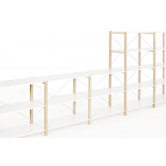 Shelving System Unit Extension in White