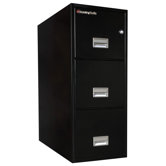 1 Hr Fireproof Key Lock  3 Drawer Letter File Safe