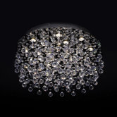 Cascada 18 Light Crystal Semi Flush Mount
