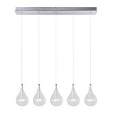 Larmes 5 Light Kitchen Island Pendant