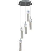 Fizz 5 Light Semi Flush Mount