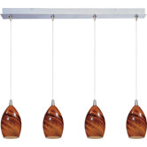 Minx 4 Light Linear Pendant