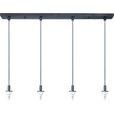 Carte 4 Light Pendant Frame