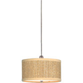 Elements 1 Light Mini Drum Pendant