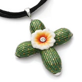 Cactus Flower Necklace