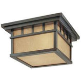 Barton  Outdoor Flush Mount in Winchester