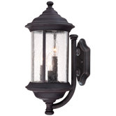 Walnut Grove  Outdoor Wall Lantern in Rustique