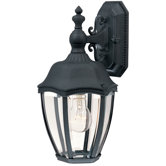 Roseville 15.25" H Outdoor Wall Lantern in Back