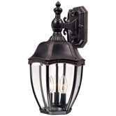Roseville 19" H  Outdoor Wall in Antique Bronze