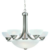 Fireside 8 Light Bowl Chandelier