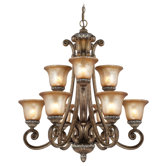 Carlyle 9 Light Chandelier