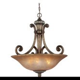 Carlyle 3 Light Inverted Pendant