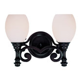 Naples  Vanity Light  in Antique Bronze
