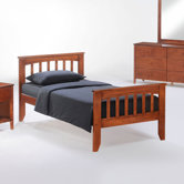 Zest Sarsaparilla Slat Bedroom Collection