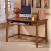 Cross Island Small Computer Desk