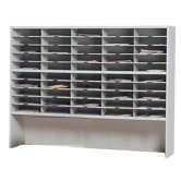 Mailflow-To-Go: 60" Two-Tier Sorter, With Riser