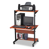 Soho Fully Adjustable Mobile Computer Table