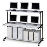 NetStart LAN Support Stations: 60" W LAN Station